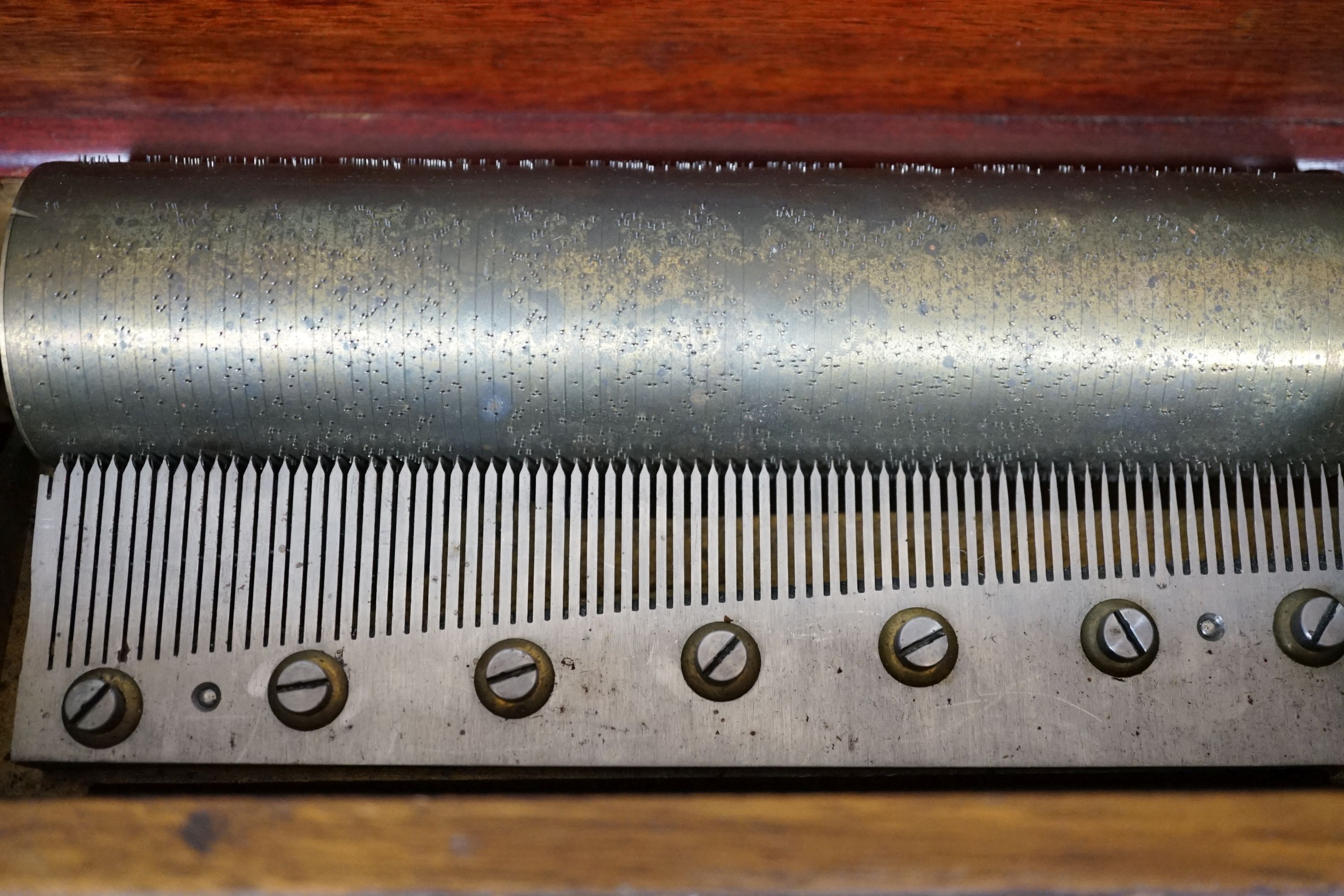 A 19th century Swiss musical box